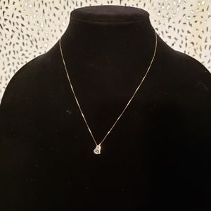 Forzieri .05ct Diamond Heart Necklace